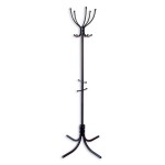 Вешалка напольная Комфорт 4кр.черный