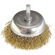 Щетка для дрели(чашка) 75*6 (латунная витая проволока 0,5мм) MOS-DISTAR