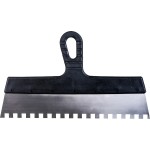 Шпатель фасадный зубчатый нерж. 350 мм*10 мм Бибер