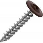 Саморез ШСММ  ~~ШТ~~ 4,2*25 RAL8017 Шоколад