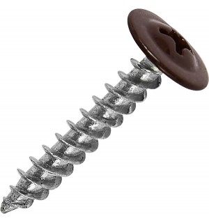 Саморез ШСММ  ~~ШТ~~ 4,2*25 RAL8017 Шоколад