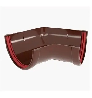 Угол желоба 135гр Grand Line Шоколадный