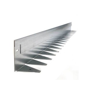 Бордюр стальной зубчатый 80мм (1,2м )