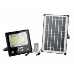 Прожектор светодиодный 100W уличный на солн.бат 1200Lm 5000K с датчиком движения
