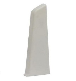 Заглушка правая ROYCE 80мм 318 бел мат