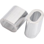 Зажим троса алюминиевый М2 (10шт) уп