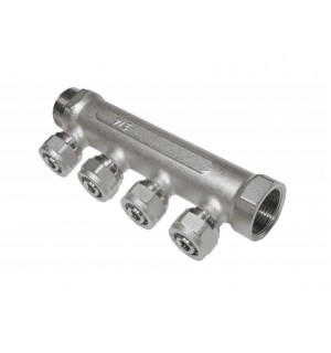 Коллектор для М/П труб 3/4*3/4*16*4  Вну/Нар