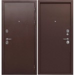Дверь мет. 9см Антик медь (860R) правая металл/металл