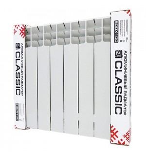 Радиатор алюм.  AL STI CLASSIC 500/100  (S500A2) /10 секц/ Беларусь