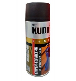 Спрей герметизирующий черный 520мл КУДО/6