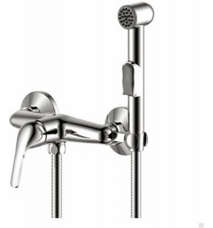 Смеситель с гигиенической лейкой, россинка 25-52