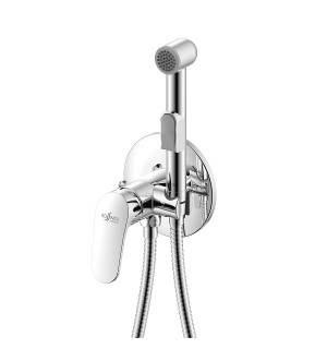 Смесит с гигиеническим душем, россинка 45-51