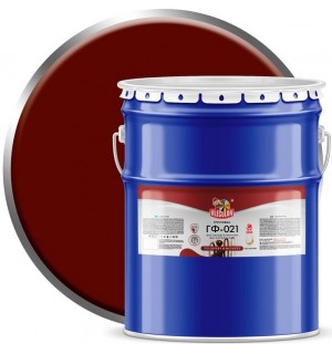 Грунтовка ГФ-021 красн/корич 25кг 1шт /Ole Color