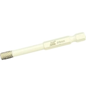 Коронка алмазная универсал 6*10 HEX SKYWER (гранит,керомогран,кафель,камень,стекло,кирпич,бетон)