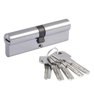 Цилиндр МЦ-STD-Z-ЛП-100 (50-50) хром НОРА