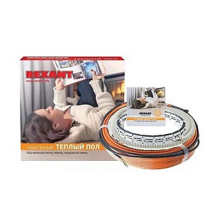 Теплый пол RND-40-600 REXANT 600Вт/40м/S обогрева м2:3,7-5,0 двух жильный
