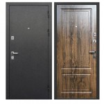 Дверь мет. Толстяк Букле (960R) правая черный Грецкий орех