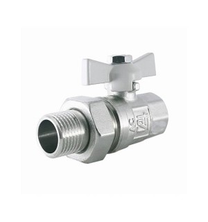 Кран шар. шт.нак.г.1/2 баб STI