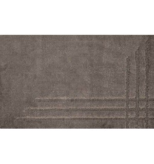 Коврик для ванной 80*120 см светло серый LINEA 468