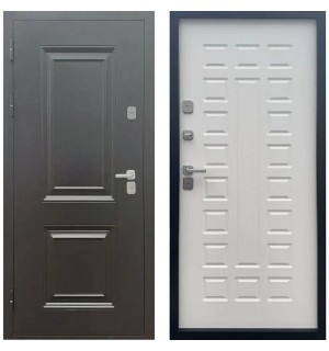 Дверь мет. Термо Гранд Классик (TD11-4) (860L) лев Букле серый Сосна прованс