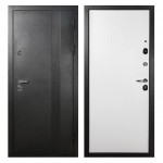 Дверь мет. 9см  (860R) Металл/панель белый
