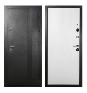 Дверь мет. 9см  (860R) Металл/панель белый