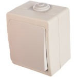 Выключатель 1-кл. накладной Аллегро 10А IP54 бел. UNIVersal 5563460