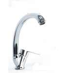 Смеситель для кухни V859803 с гайкой Цинк хром