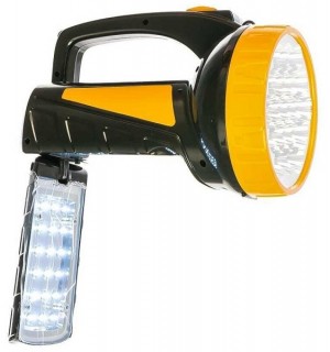 Фонарь-прожектор светодиодный Трофи TSP9 аккумуляторный со встроенным светильником