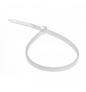 Хомут гибкий 5*300 (100шт в уп) белые