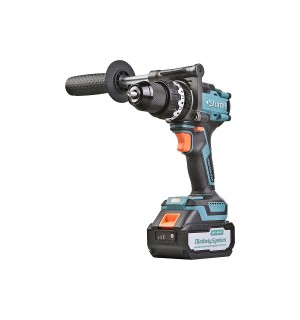 Дрель акк.18В,б/щ, 1BatteriSystem,130Нм,1*4,0Ач, кейс Sturm!