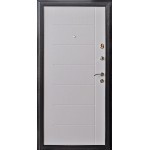 Дверь мет. КВАДРО-2  (860R) правая Дуб беленый 7см