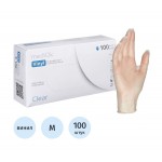 Перчатки винил MEDIOK M 50пар 8гр Перчатки винил MEDIOK M 50пар 8гр