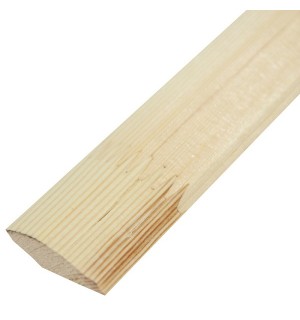 Плинтус деревянный 55*2700мм клееный