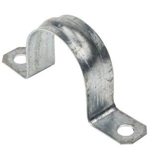 Скоба крепежная двухлапковая СМД 31-32 метал. оцинк. TOKOV ELECTRIC TKE-SMK-31-32-2