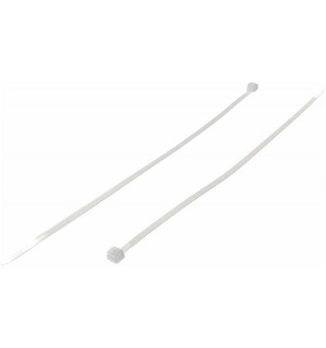 Хомут гибкий 3.6х200 (100шт в уп) белые СИБРТЕХ