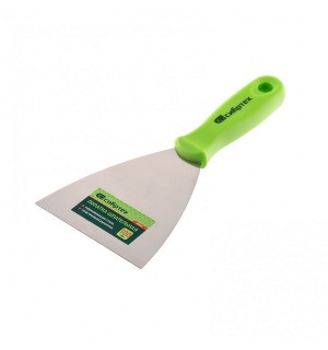 Шпатель фасадный нерж.  100 мм пласт. ручка Сибртех