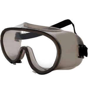 Очки защитные закрытые поликарбонат прозрачный без вентиляции Еланпласт ОЧК1401