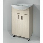 Шкаф зеркальный 55*70*21 Домино-фисташка левый с освещением