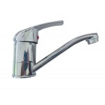 Смеситель для раковины (мойки) PL ЭКО PL 21-004-1097 Passage, гусак 15см, 35 карт. шпилька(без подво