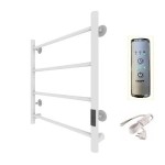 Полотенцесушитель ЭЛЕКТРИЧЕСКИЙ Верди  Пэк1 60*50 30мм белый муар с выкл Данимакс