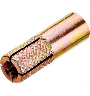 Анкер забиваемый разрезной латунный  М8