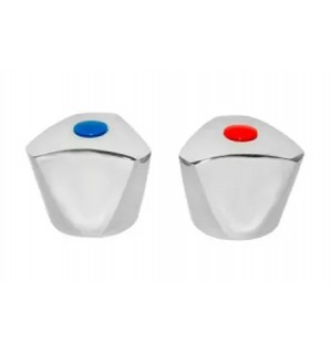 Ручка для смесителя под шлицу металл 8*20 (пара 2шт)