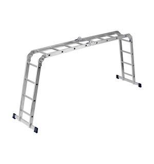 Лестница шарнирная алюмин 4*4 Россия СИБРТЕХ (6,36м)