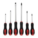 Набор ударных отверток PH1, PH2, PH3, SL5, SL6, SL8 19120 MATRIX