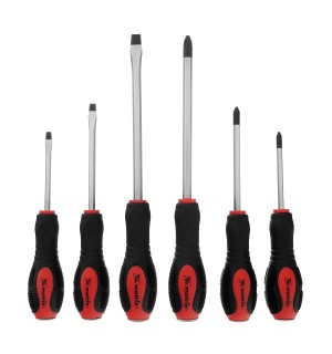 Набор ударных отверток PH1, PH2, PH3, SL5, SL6, SL8 19120 MATRIX