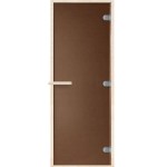 Дверь 1800*700 мм ДЛЯ БАНИ термостекло Бронза