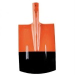 Лопата штыковая, рельсовая сталь S508/12 ОРАНЖЕВАЯ Лопата штыковая, рельсовая сталь S508/12 ОРАНЖЕВАЯ