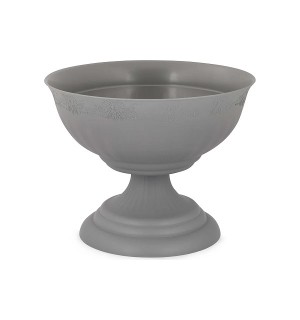 Вазон "Венеция" 17л серый  М8108 d445мм