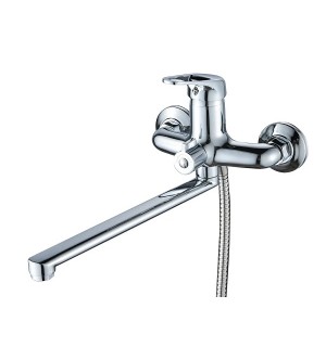 Смеситель для ванны LAUTE хром
